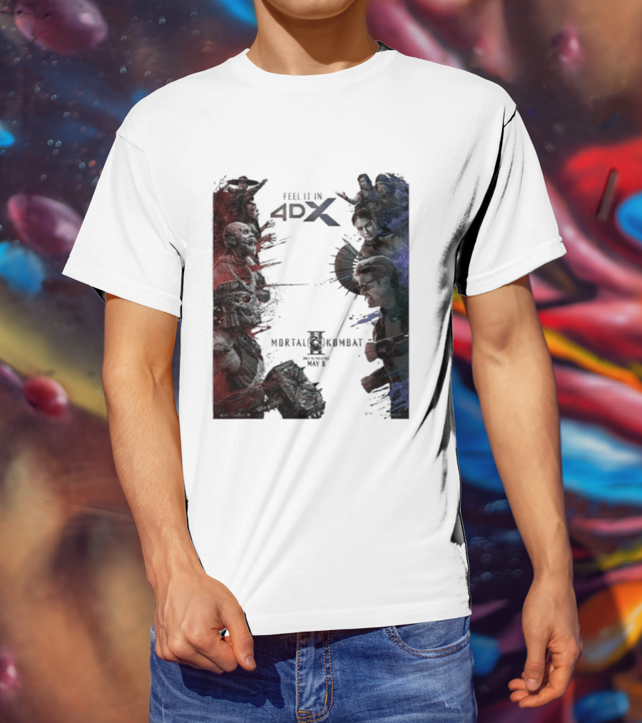 Mortal Kombat II 4DX Exclusive In Theaters May 8 2026 T-Shirt