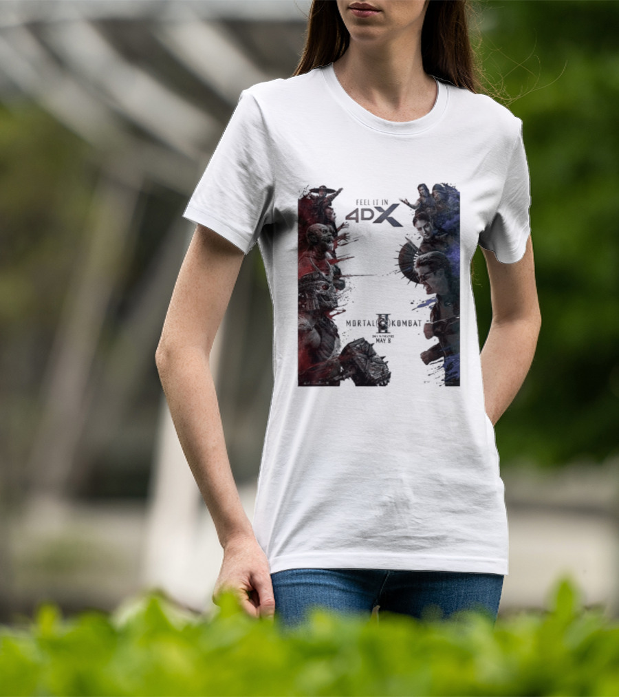 Mortal Kombat II 4DX Exclusive In Theaters May 8 2026 T-Shirt