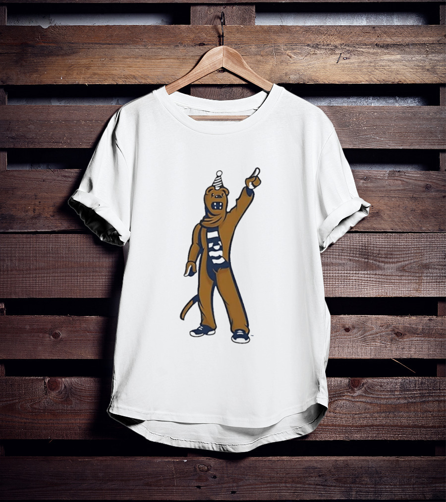 Penn State Nittany Lions Mascot Roaring Fan Spirit Outfit T-Shirt
