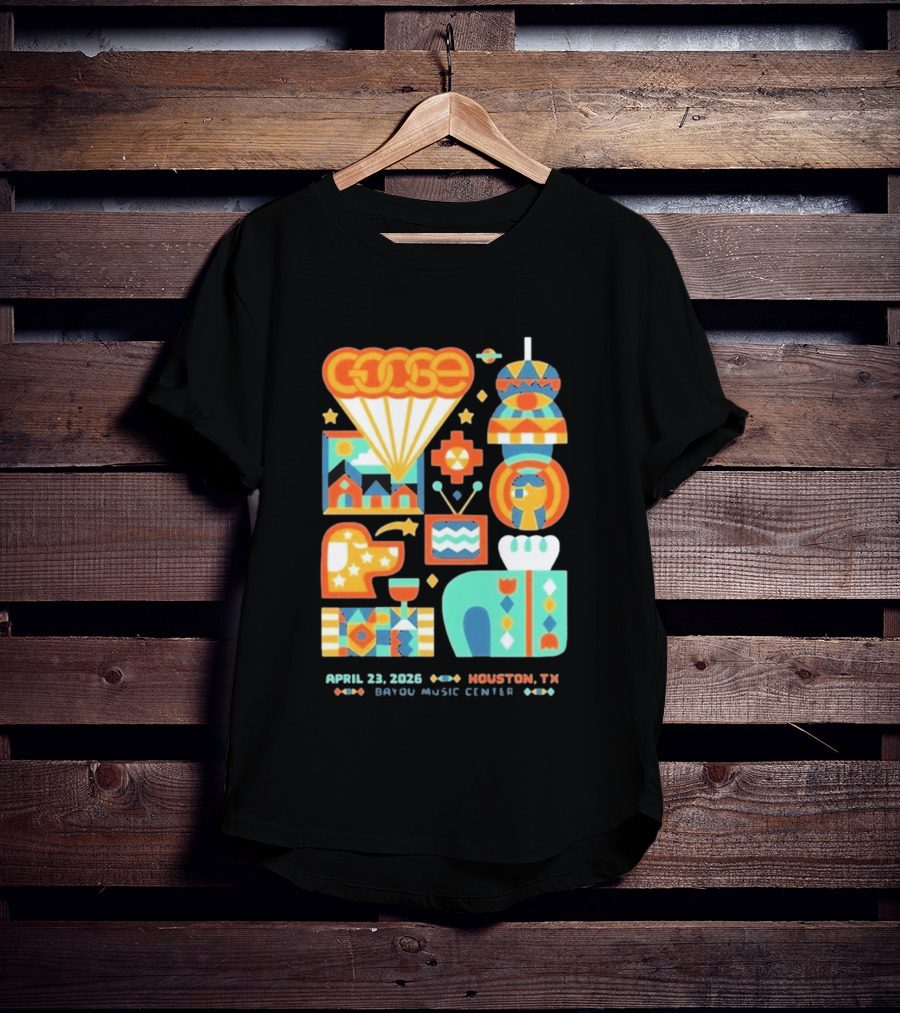 Goose April 23 2026 Houston TX 713 Music Hall Event T-Shirt