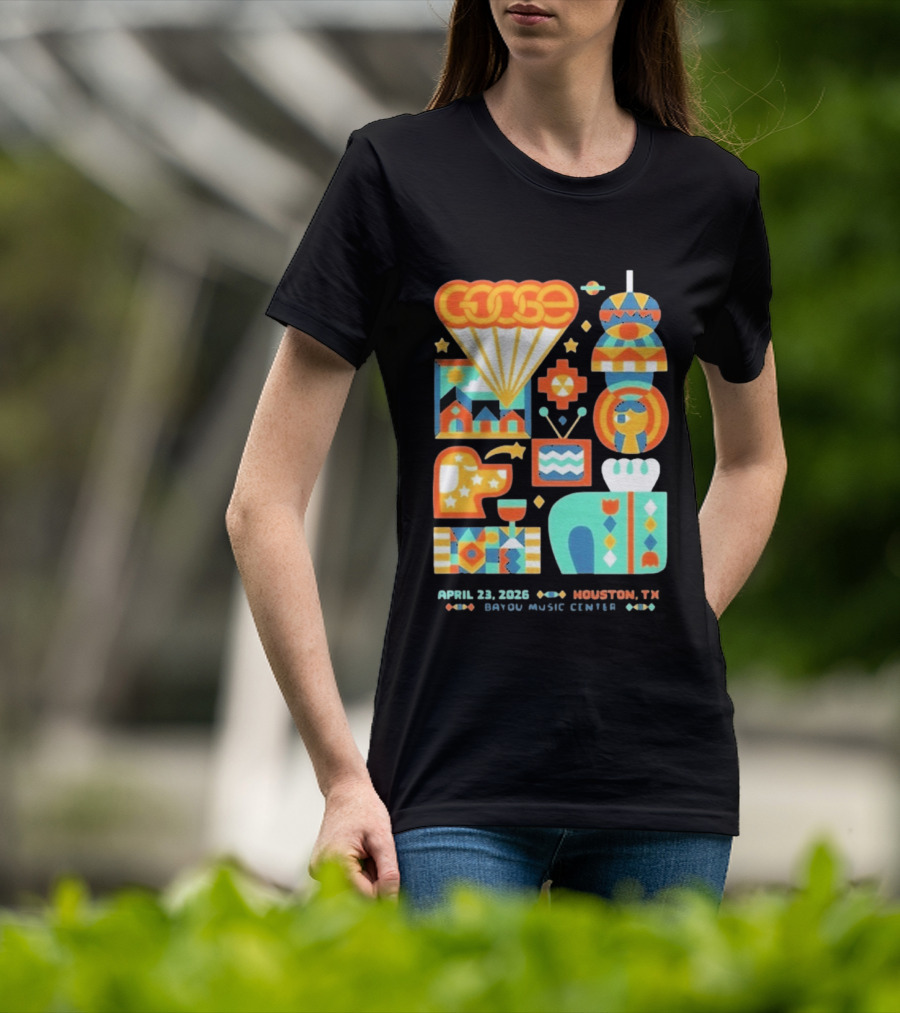 Goose April 23 2026 Houston TX 713 Music Hall Event T-Shirt