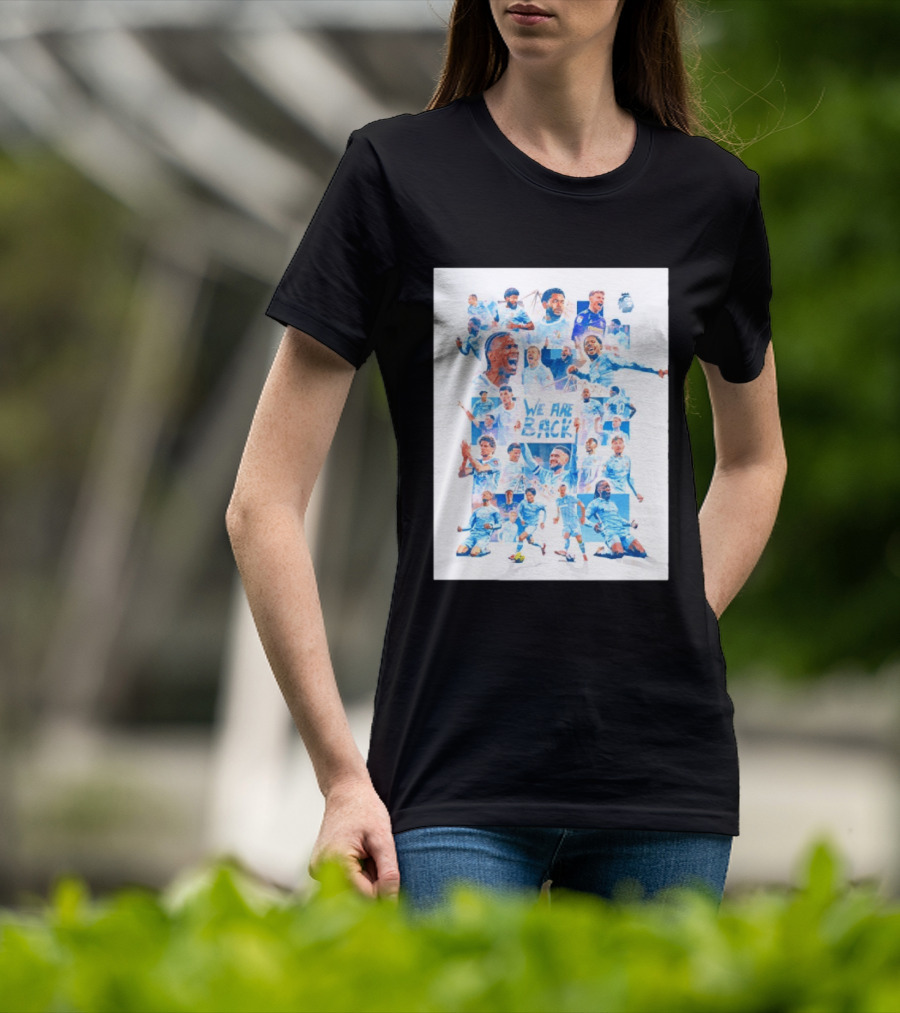 Coventry City Football Club We Are Back Celebration Players Team Unity T-Shirt