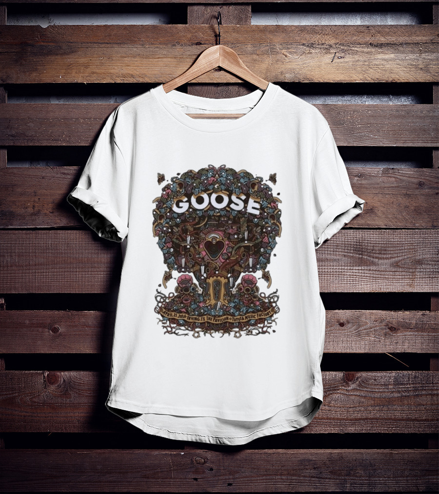 GOOSE April 25 2016 The Pavilion At Toyota Music Factory Irving TX Event T-Shirt