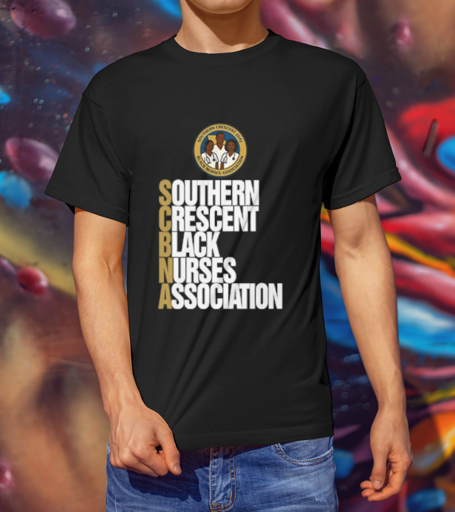 Southern Crescent Black Nurses Association Diversity Unity Healthcare Community T-Shirt