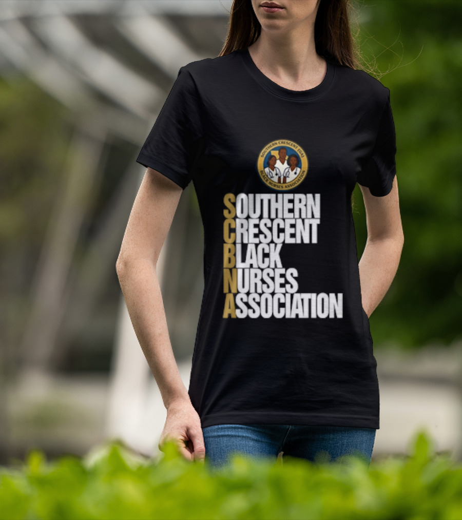 Southern Crescent Black Nurses Association Diversity Unity Healthcare Community T-Shirt