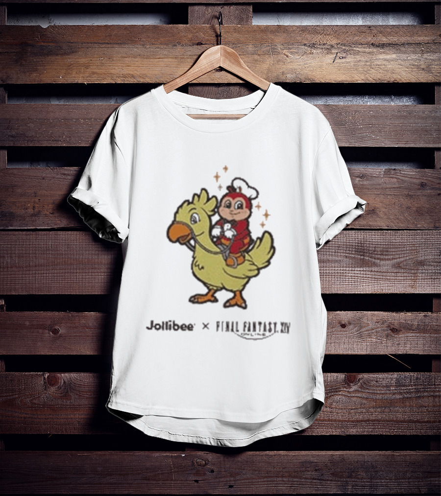 Jollibee X Final Fantasy XIV Chocobo Collaboration T-Shirt