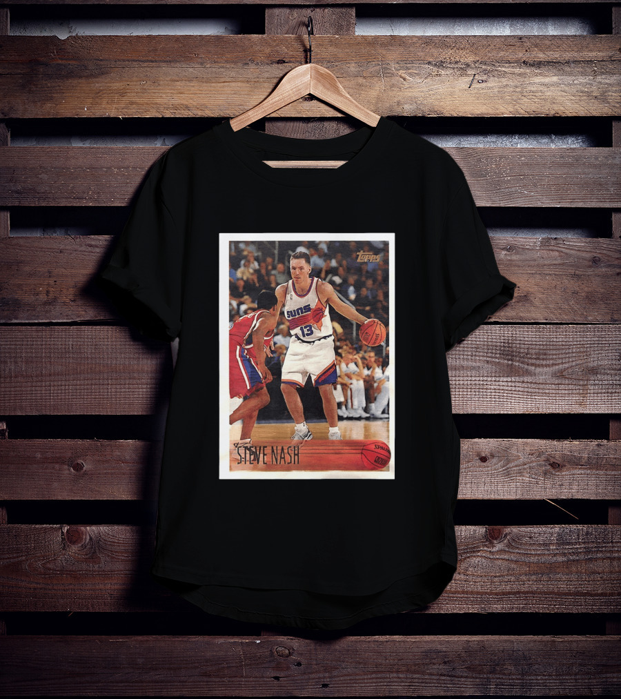 Steve Nash Phoenix Suns Topps NBA Card 13 T-Shirt