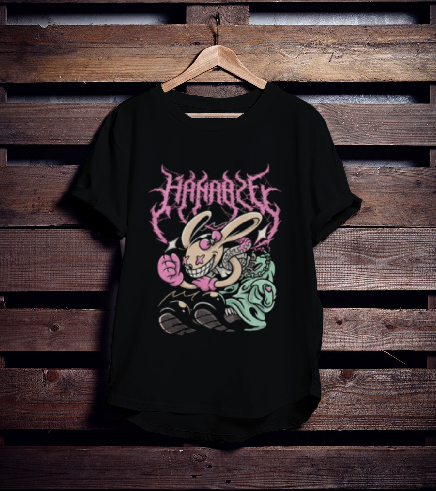 Hanabie 2026 Rabbit Tour Pastel Bunny Aesthetic T-Shirt
