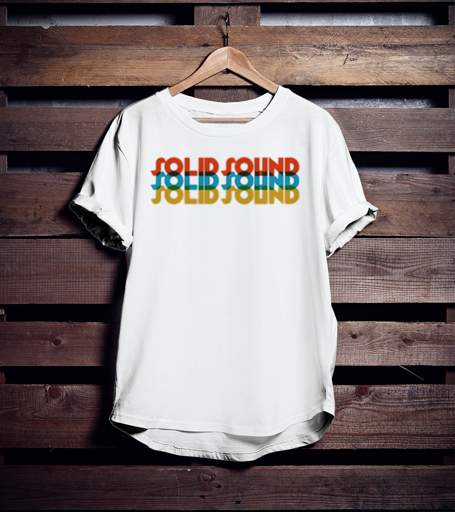 Wilco Solid Sound Festival June 26 28 2026 North Adams MA Retro Multi Color T-Shirt