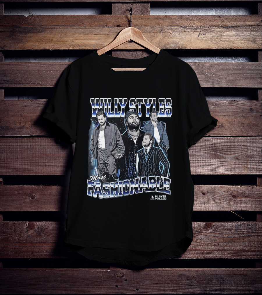 Willy Styles Most Fashionable Player Toronto Maple Leafs William Nylander Hockey T-Shirt