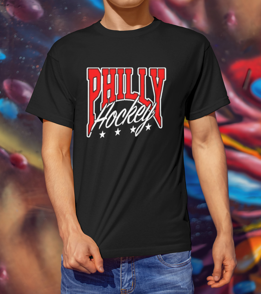 Philly Hockey Philadelphia Flyers Stars T-Shirt