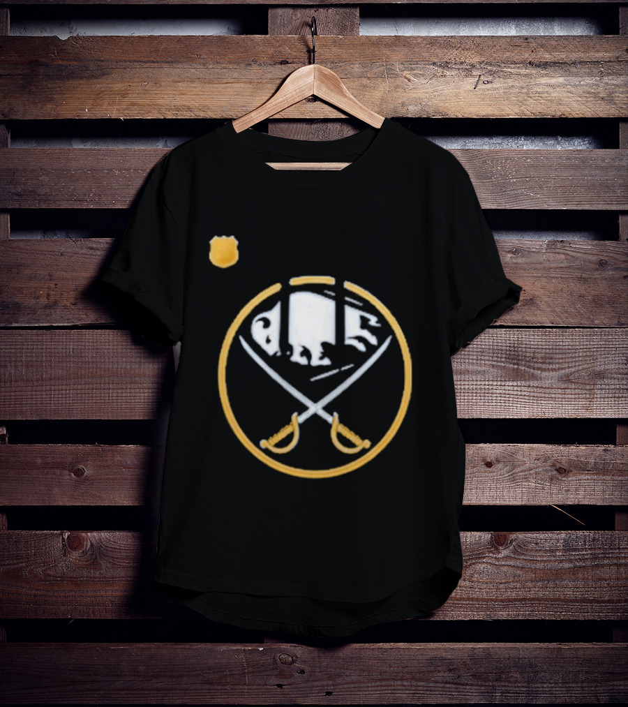 Buffalo Bills Josh Allen Buffalo Sabres Crest T-Shirt