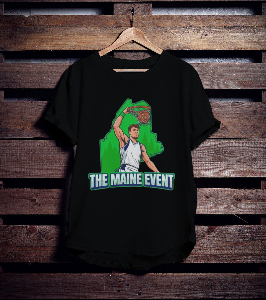 The Maine Event Basketball Dunking Athlete T-Shirt