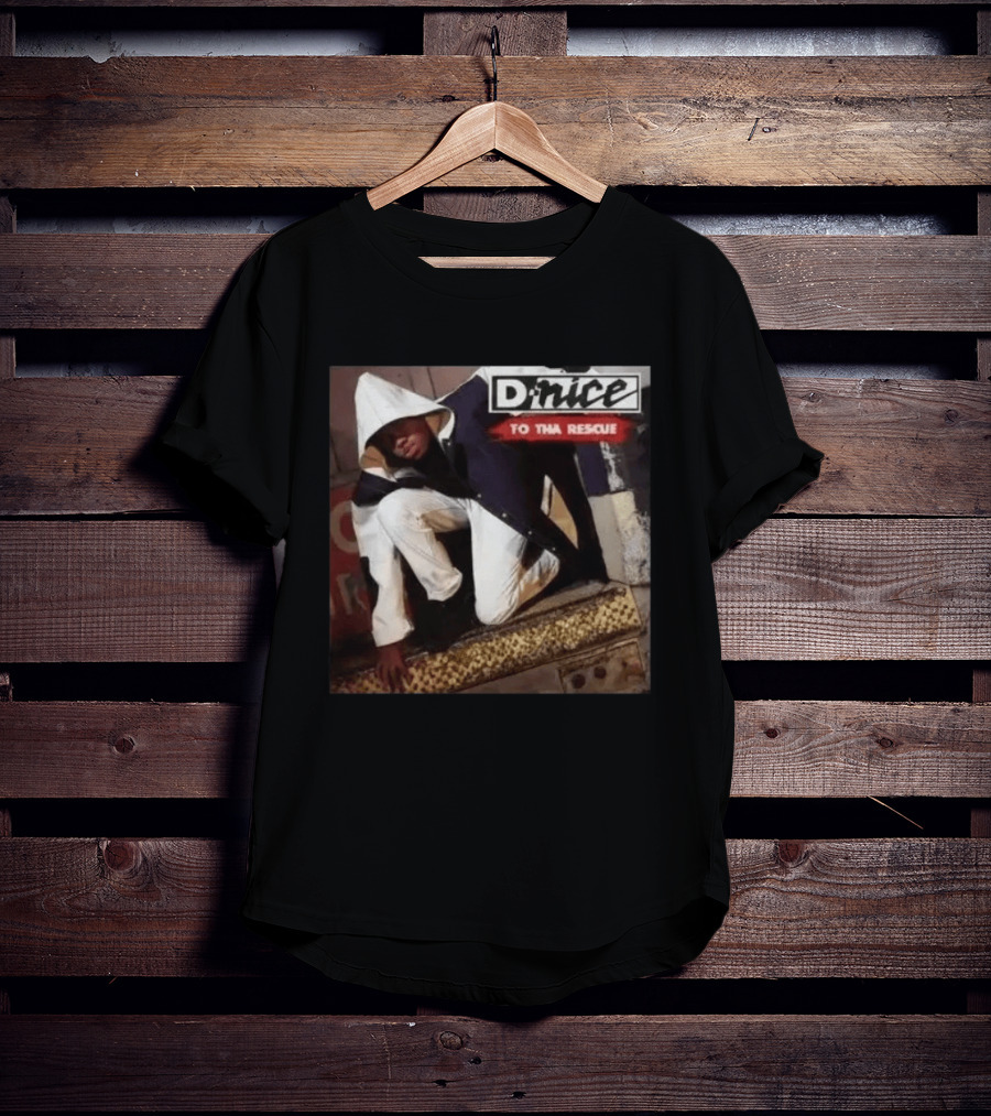 D Nice To Tha Rescue Urban Style Album Cover T-Shirt