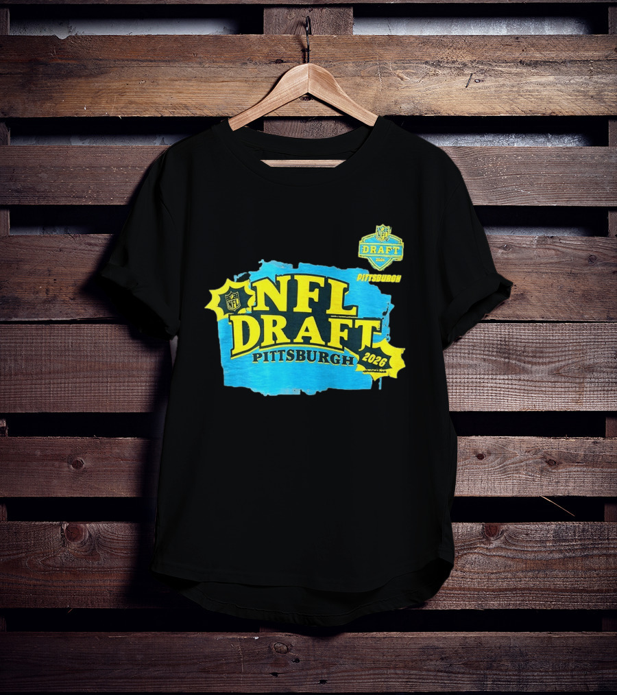 NFL Draft Pittsburgh 2026 Event Merchandise T-Shirt