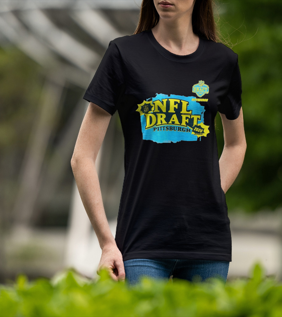 NFL Draft Pittsburgh 2026 Event Merchandise T-Shirt
