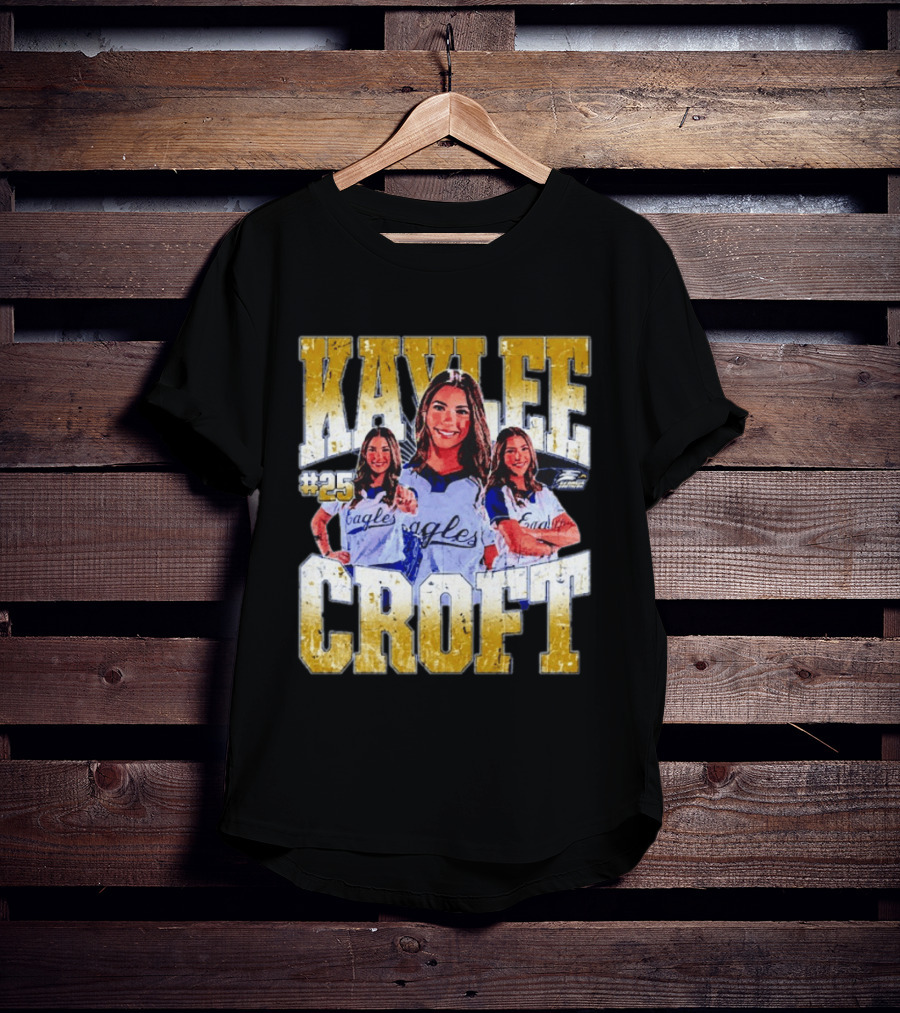 Kaylee Croft #25 Georgia Southern Eagles T-Shirt