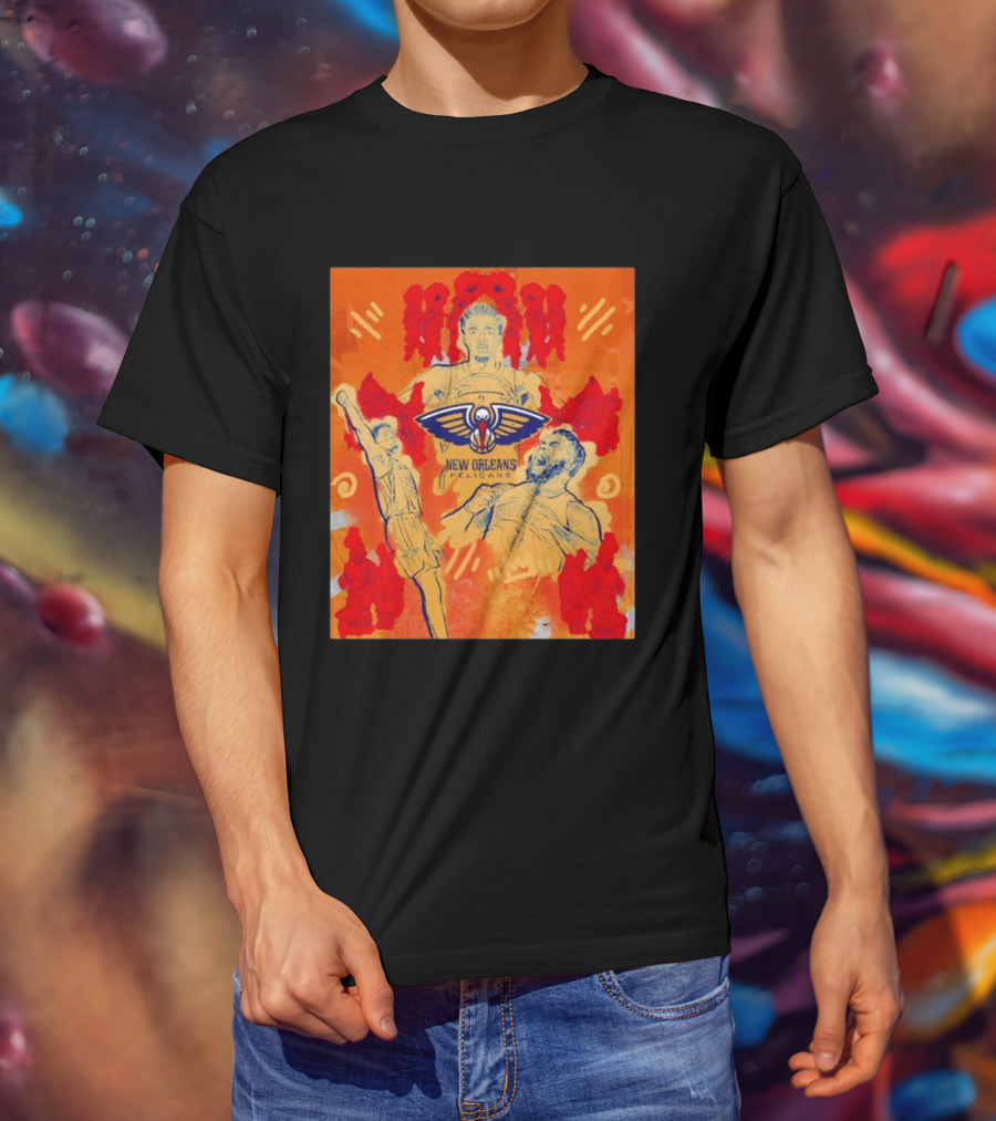 New Orleans Pelicans Supporting The Home Team With Passion And Spirit T-Shirt