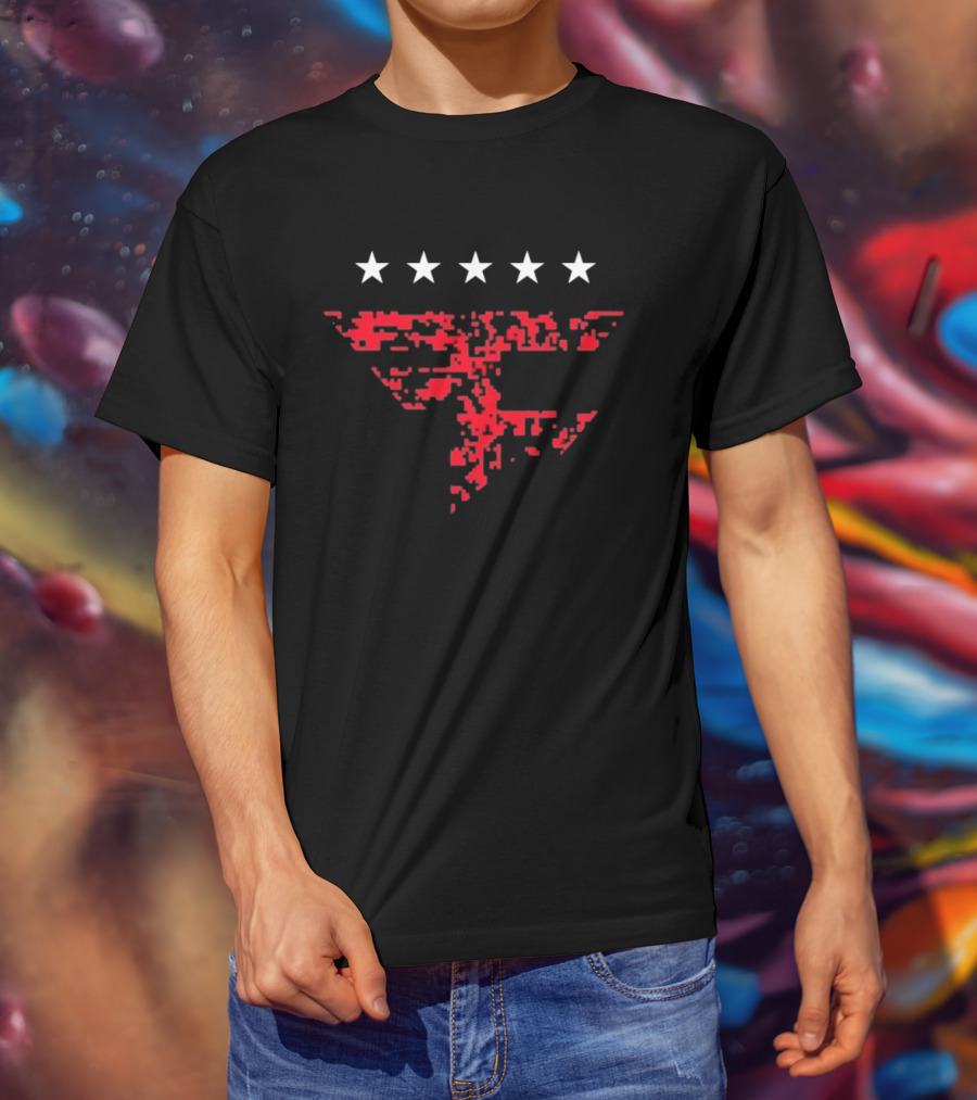 Five Star Digital Camo Red Faze Clan T-Shirt
