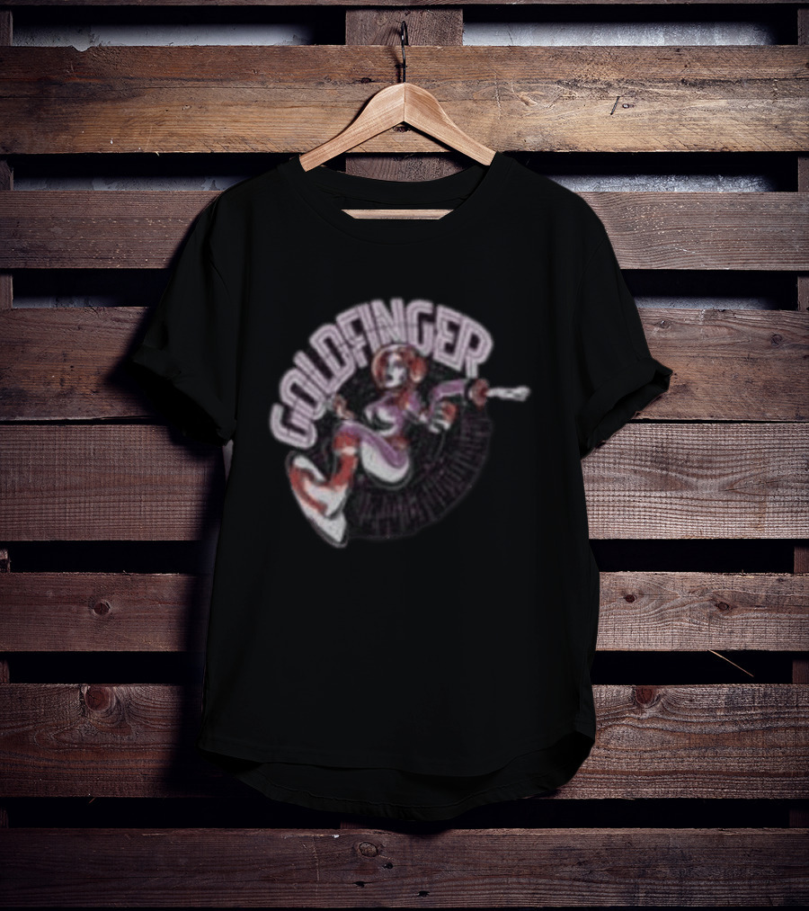 Goldfinger Seattle Event April 17 2026 The Showbox Retro Futuristic T-Shirt