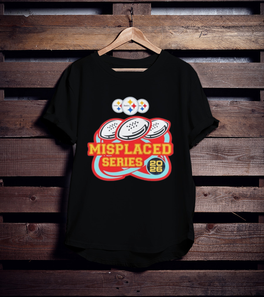 Steelers Misplaced Series 2026 Football Trio T-Shirt