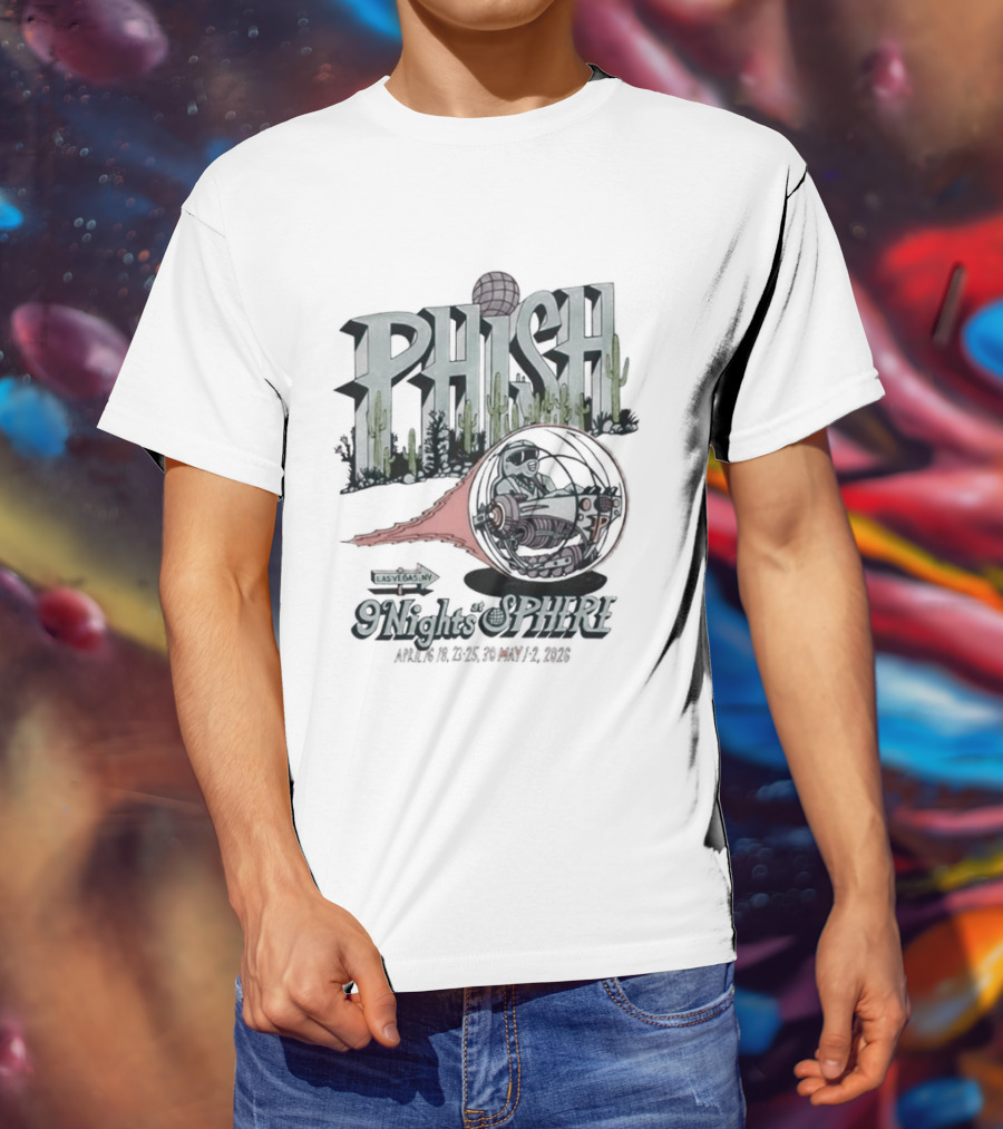 Phish Madison Square Garden New York April 2026 T-Shirt