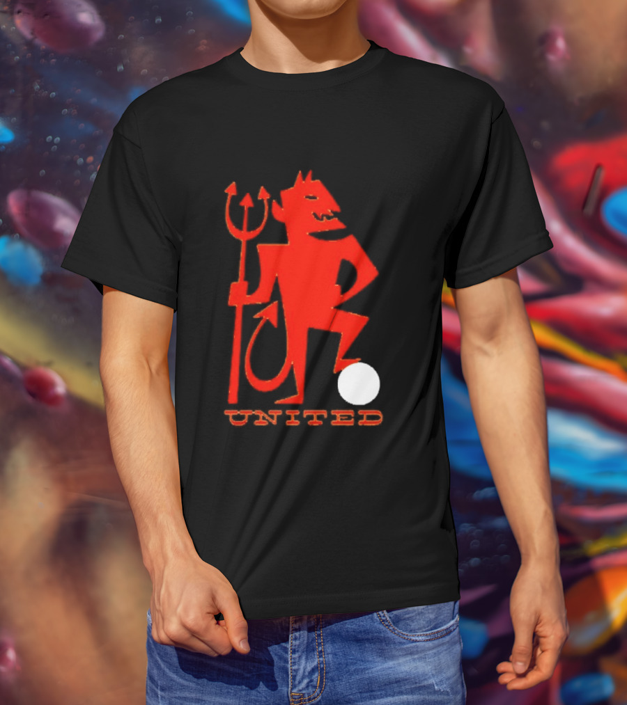 United Red Devil Icon Trident Soccer T-Shirt