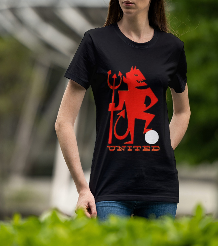 United Red Devil Icon Trident Soccer T-Shirt
