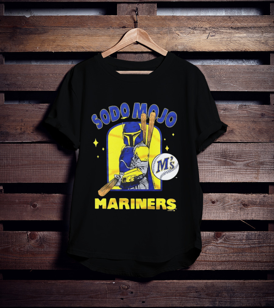 Sodo Mojo Mariners Star Wars M's Baseball T-Shirt