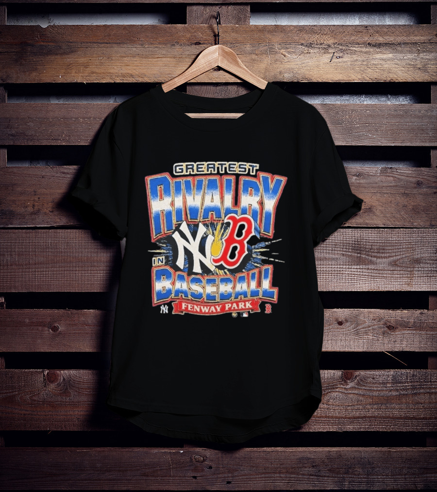 Yankees Red Sox Greatest Rivalry In Baseball Fenway Park T-Shirt