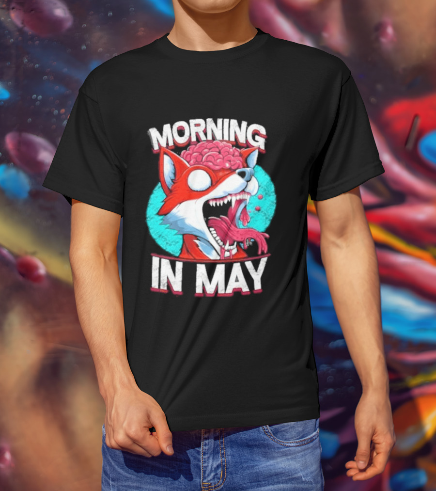 Morning In May Fox Brain Pop T-Shirt