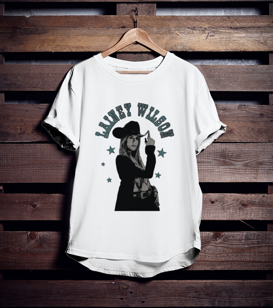 Lainey Wilson Tour 26 Western Cowboy Hat Starry Country Music T-Shirt