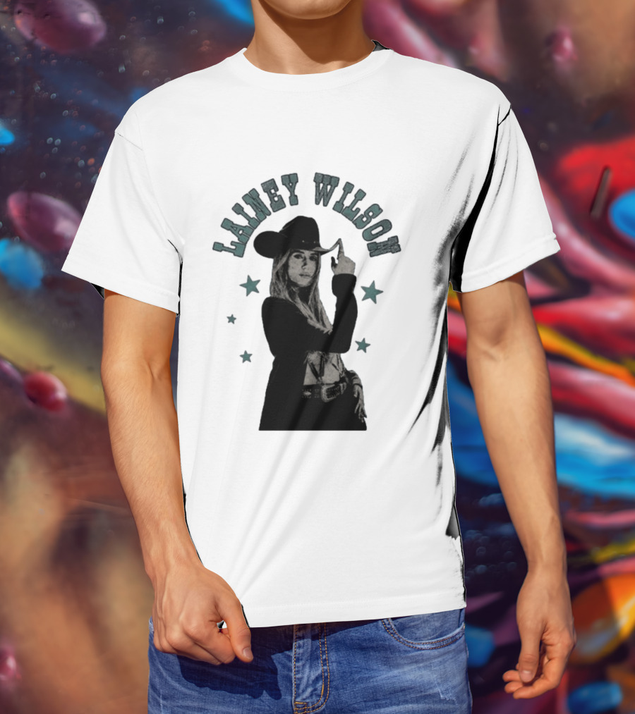 Lainey Wilson Tour 26 Western Cowboy Hat Starry Country Music T-Shirt