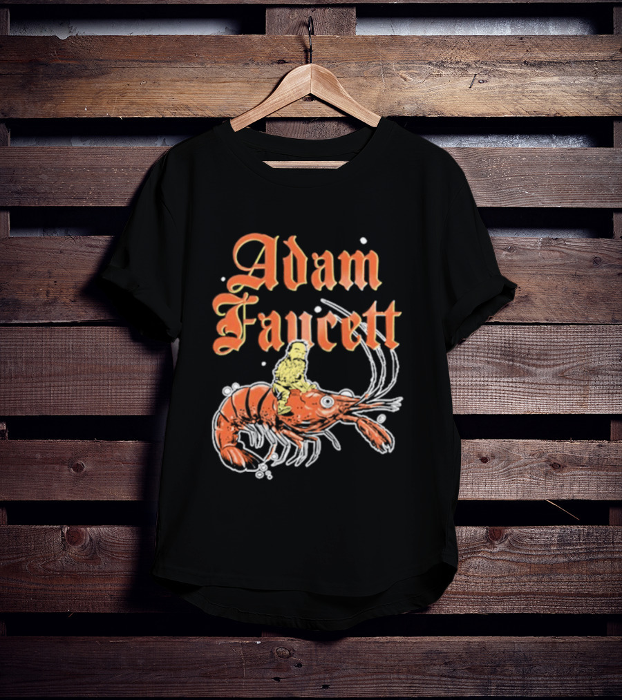 Adam Faucett Ride Or Die Lobster Rider T-Shirt