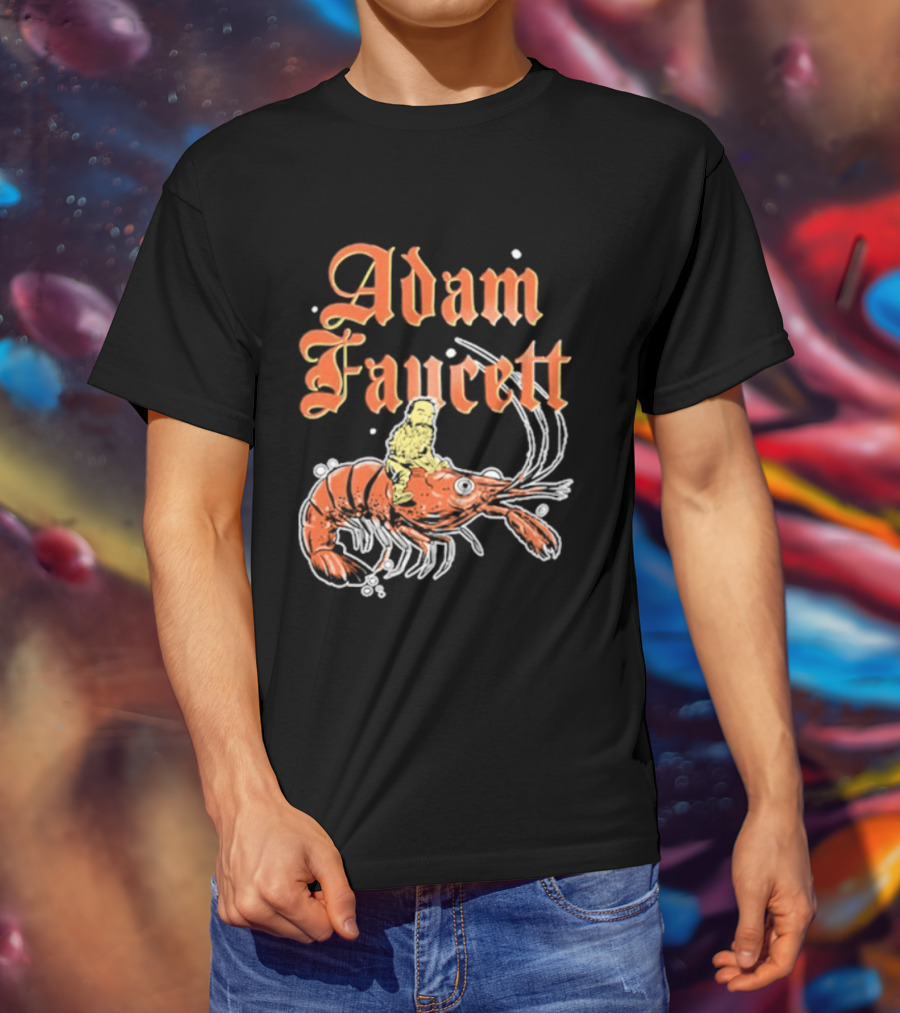 Adam Faucett Ride Or Die Lobster Rider T-Shirt