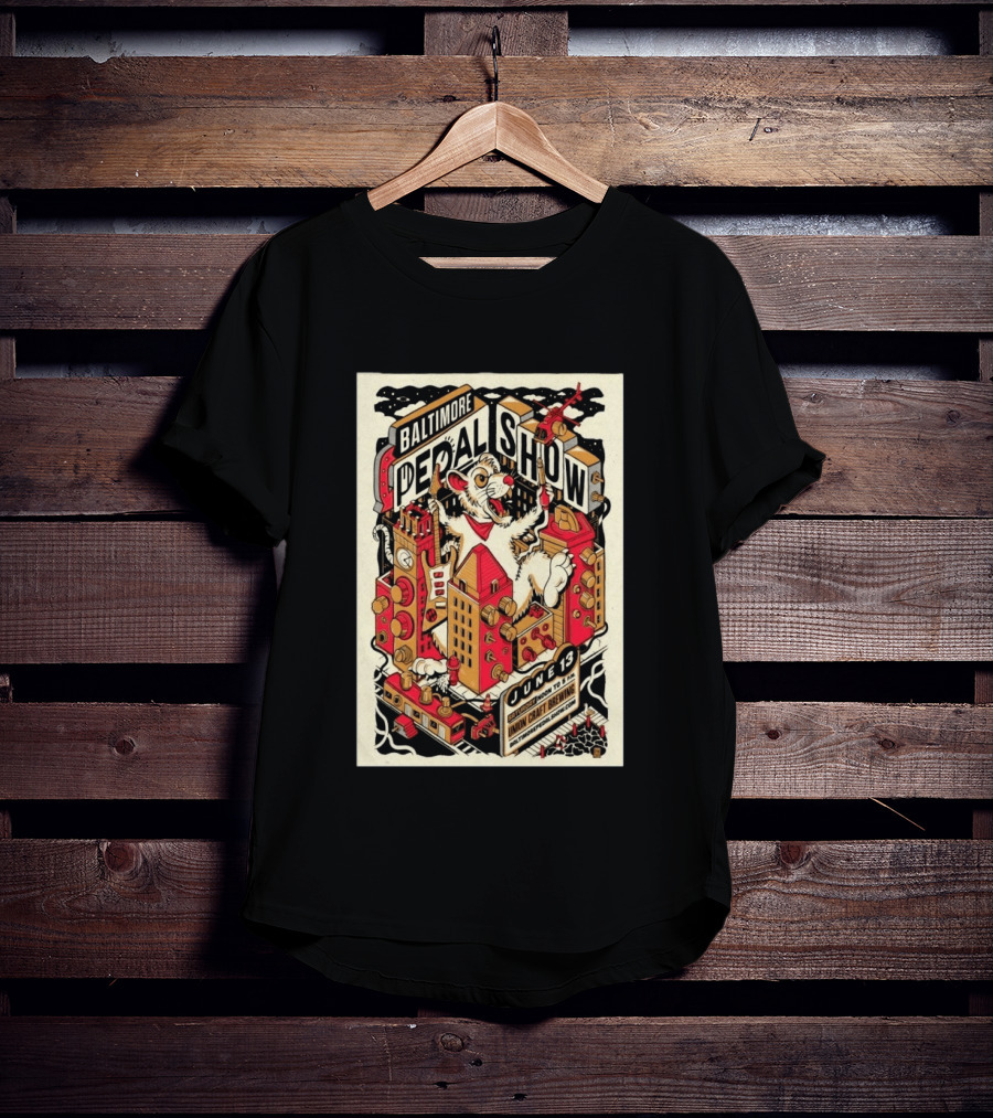 Baltimore Pedal Show June 13 Union Craft Brewing 2026 T-Shirt