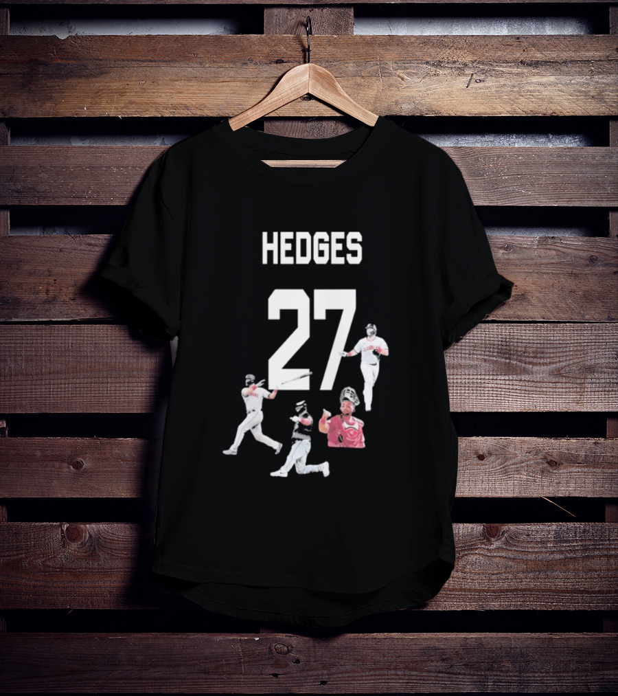 Hedges 27 Baseball Player Action Figures T-Shirt