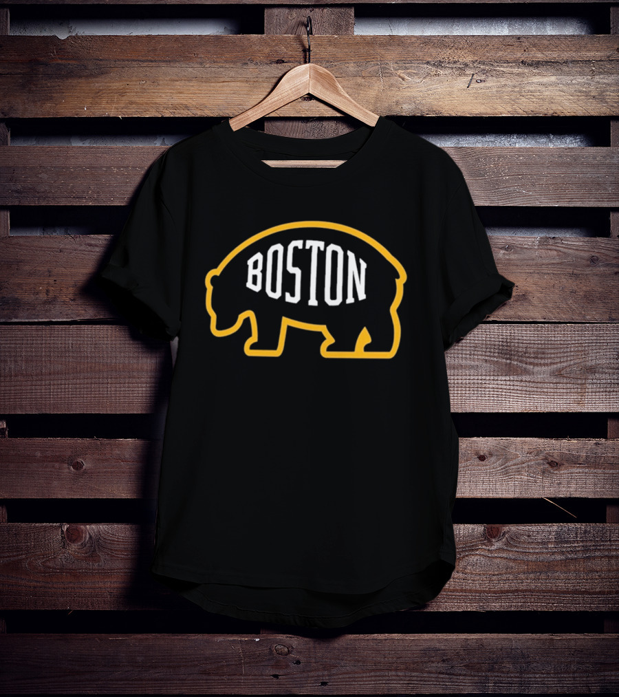 Boston Pros Bruins Standing Bear '47 Core T-Shirt