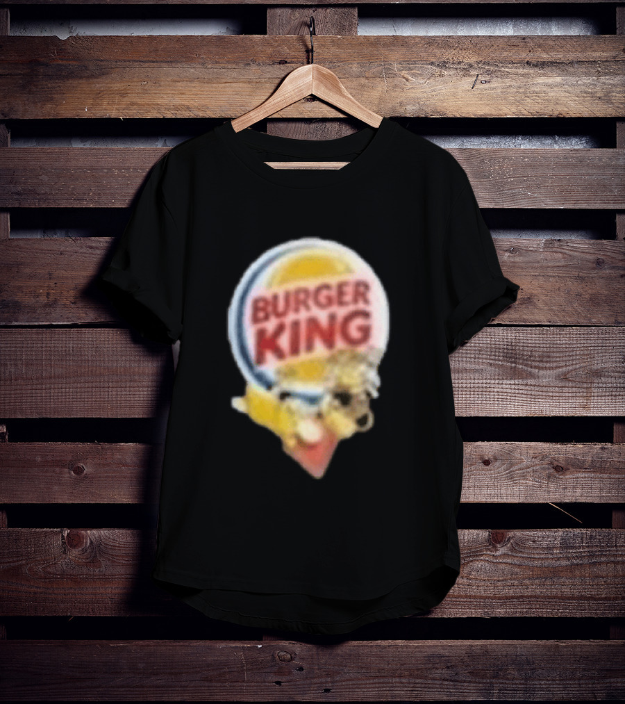 Burger King Breakfast Bakong Logo Burger Combo T-Shirt