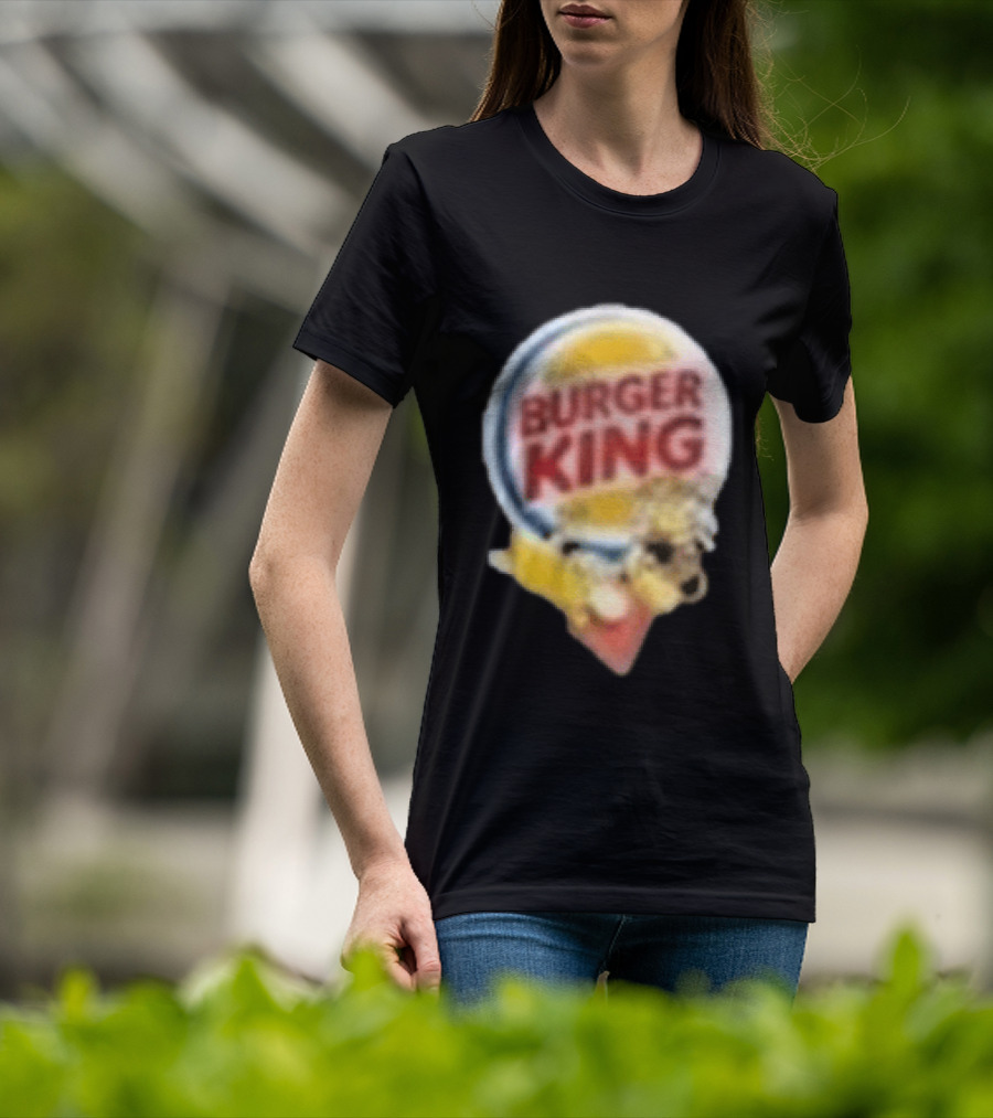 Burger King Breakfast Bakong Logo Burger Combo T-Shirt