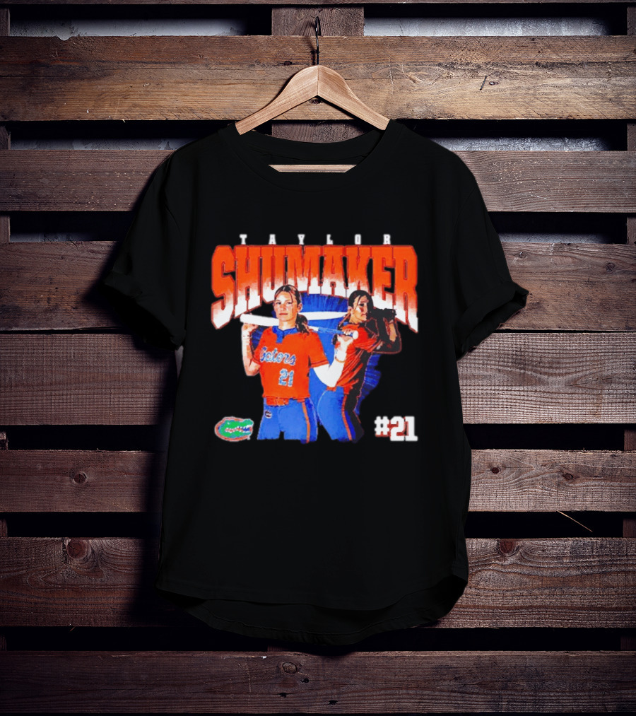 Florida Gators Softball Taylor Shumaker 21 NCAA Player Fan T-Shirt