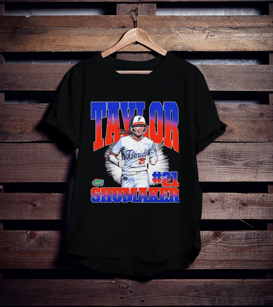 Florida Gators Taylor Shumaker NCAA Softball #21 T-Shirt