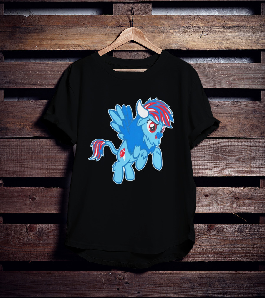 My Little Pony Buffalo Bills Fan T-Shirt
