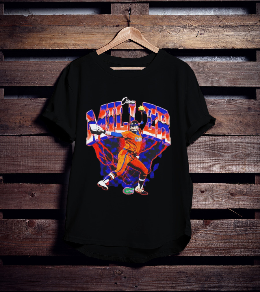 Florida Gators Softball Olivia Miller Lightning Pitcher T-Shirt