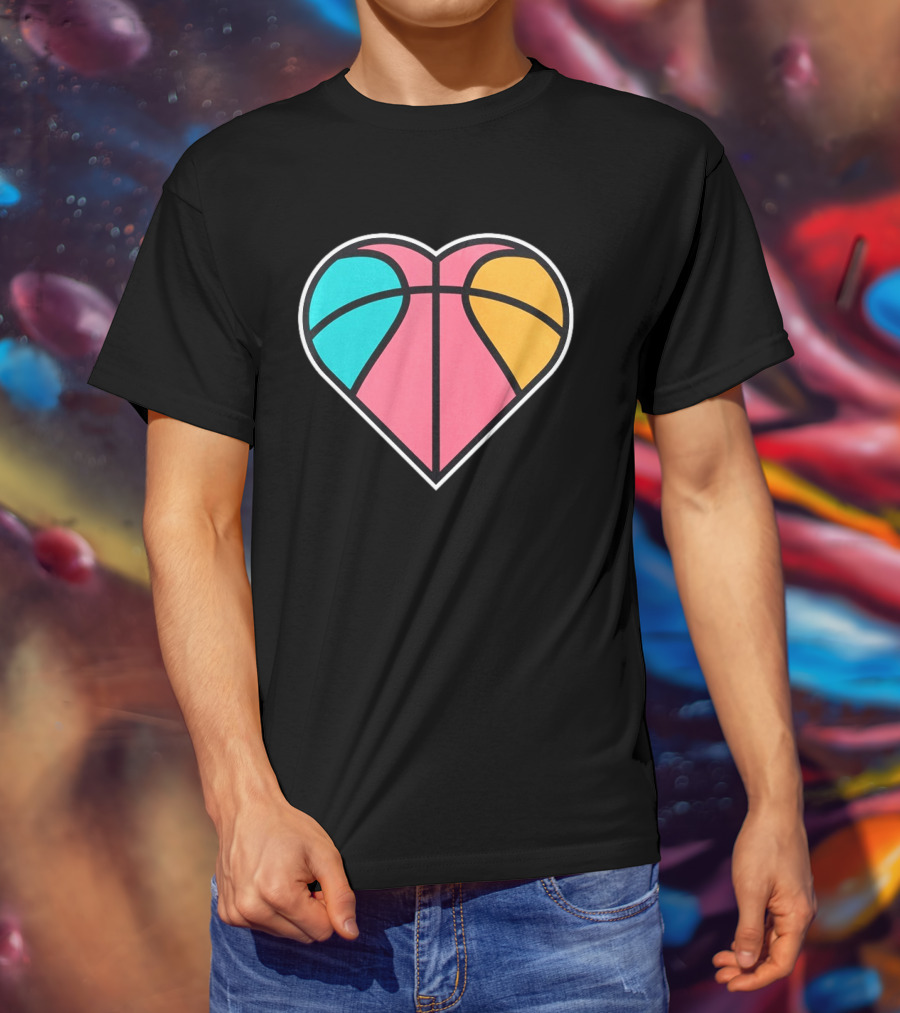 San Antonio Spurs Heart SATX NBA Basketball T-Shirt