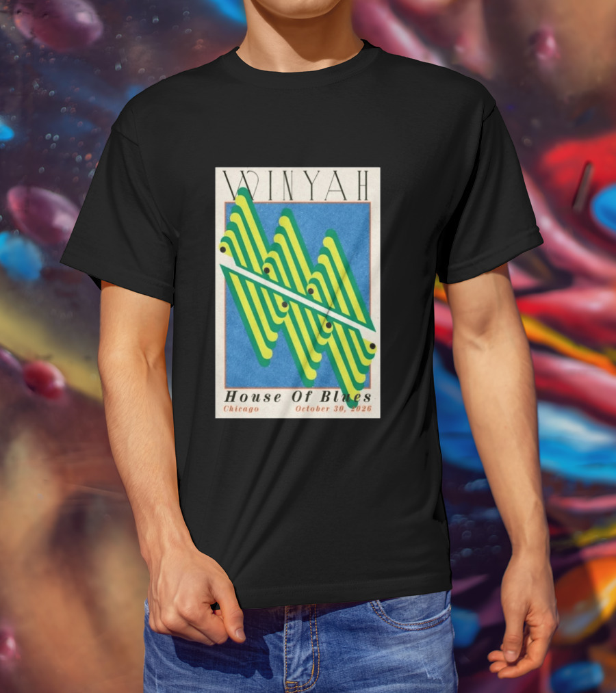 Winyah House Of Blues Chicago October 30 2026 T-Shirt