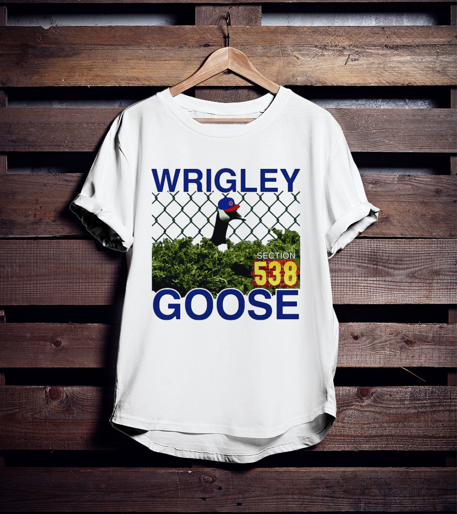 Wrigley Goose Section 538 Chicago Cubs MLB T-Shirt