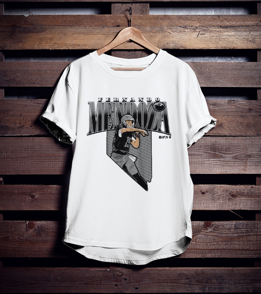 Fernando Mendoza State Star Football Quarterback Remix T-Shirt