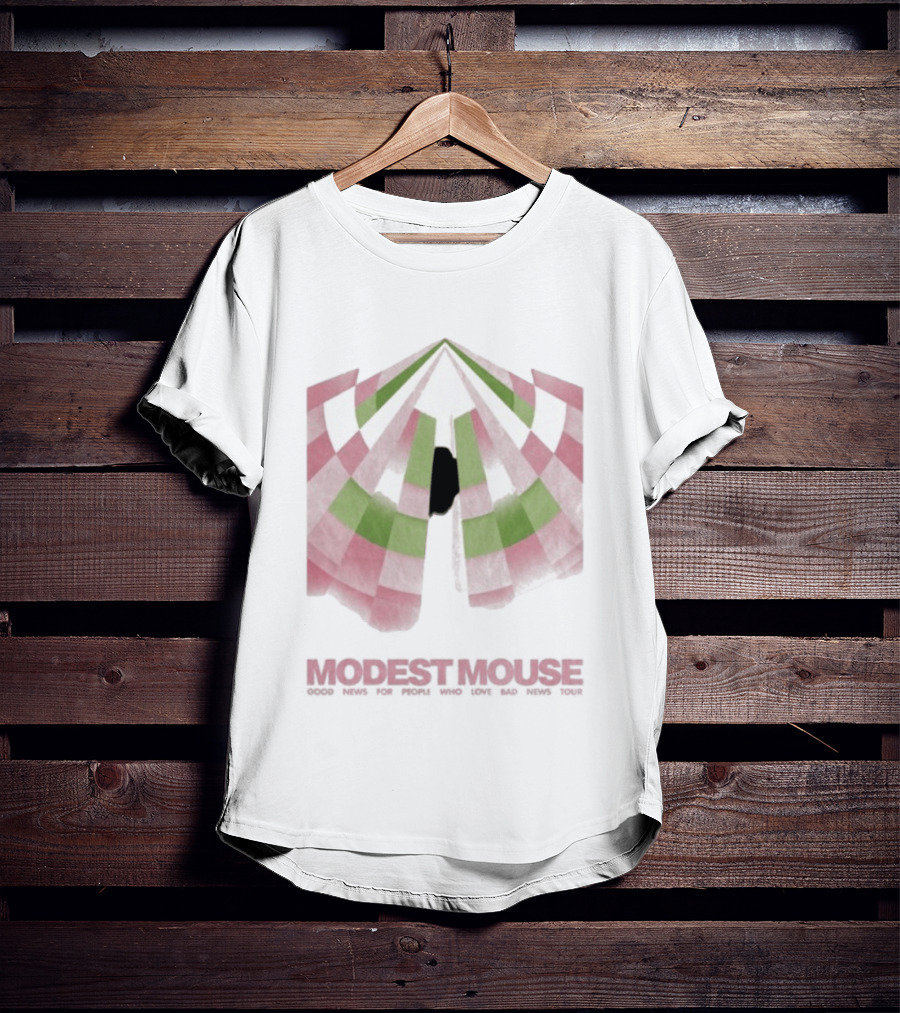 Modest Mouse Good News For People Who Love Bad News Fall Tour Tent T-Shirt
