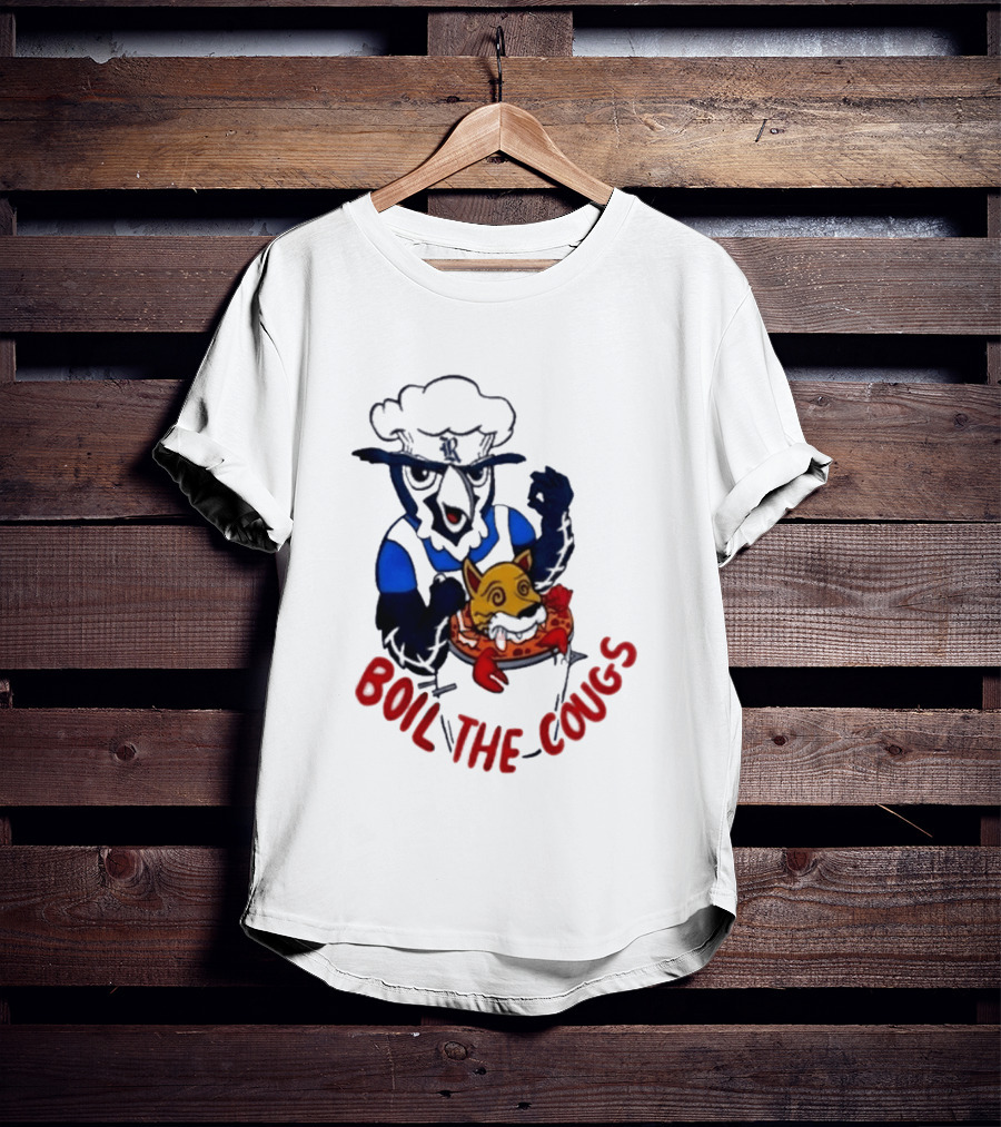 Rice Baseball Owl Cooking Boil The Cougs T-Shirt
